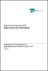 Industria de Tarjetas de Pago (PCI) - Estándar de Seguridad de Datos - Declaración de cumplimiento de Cuestionario de autoevaluación C-VT