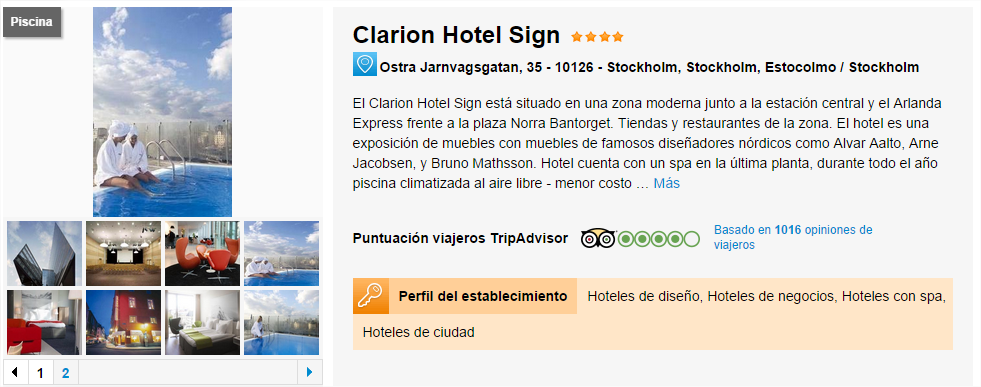 Foto del hotel Hotel Clarion Sign Estocolmo1
